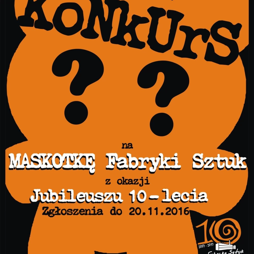 Zaprojektuj maskotkę Fabryki Sztuk!