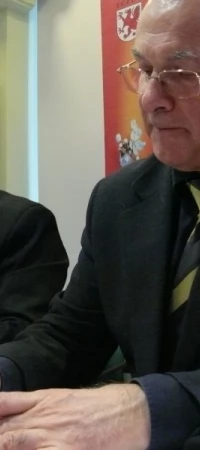 Zenon Odya (tu z Leszkiem Czarnobajem) nie przyjął funkcji w zarządzie