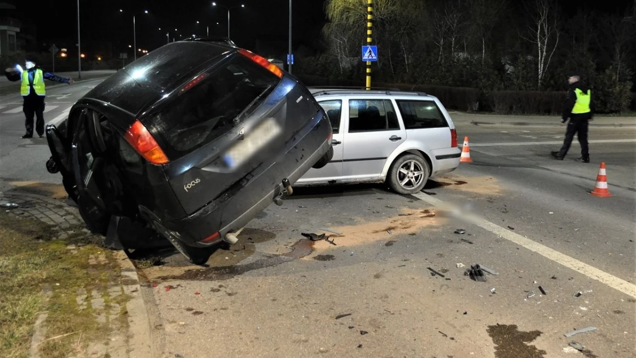 Zatrzymane prawo jazdy po wypadku na al. Kociewskiej