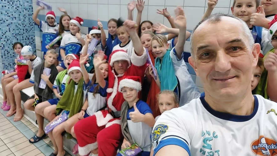 Zawody młodziutkich pływaków Szkoły Sportowej w Tczewie "MIKOŁAJ '2023"