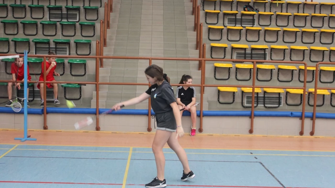 Zawody w Badmintonie Dziewcząt i Chłopców