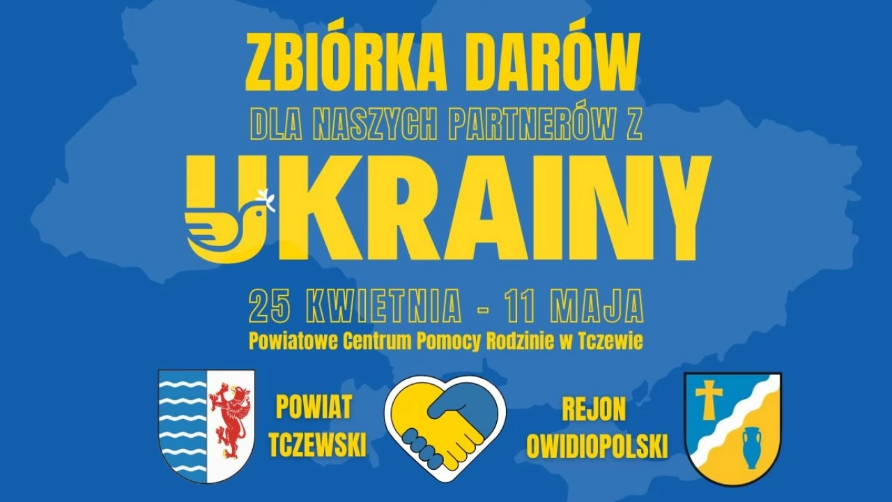 Zbiórka darów dla partnerów z rejonu Owidiopolskiego