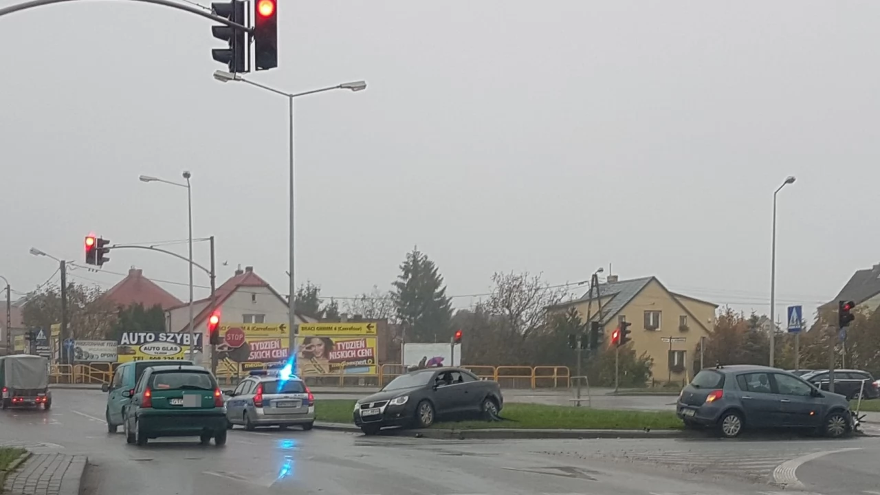 Zderzenie koło Shella. Wymuszenie pierwszeństwa