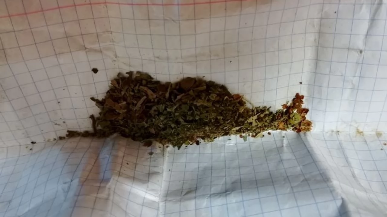 Zdradziło go nerwowe zachowanie na widok policjantów