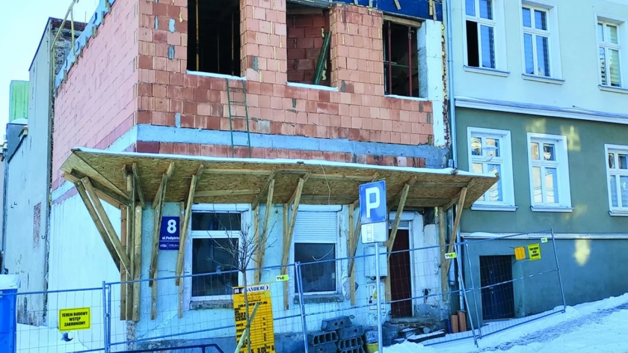 Zimowa aura utrudniła niektóre inwestycje