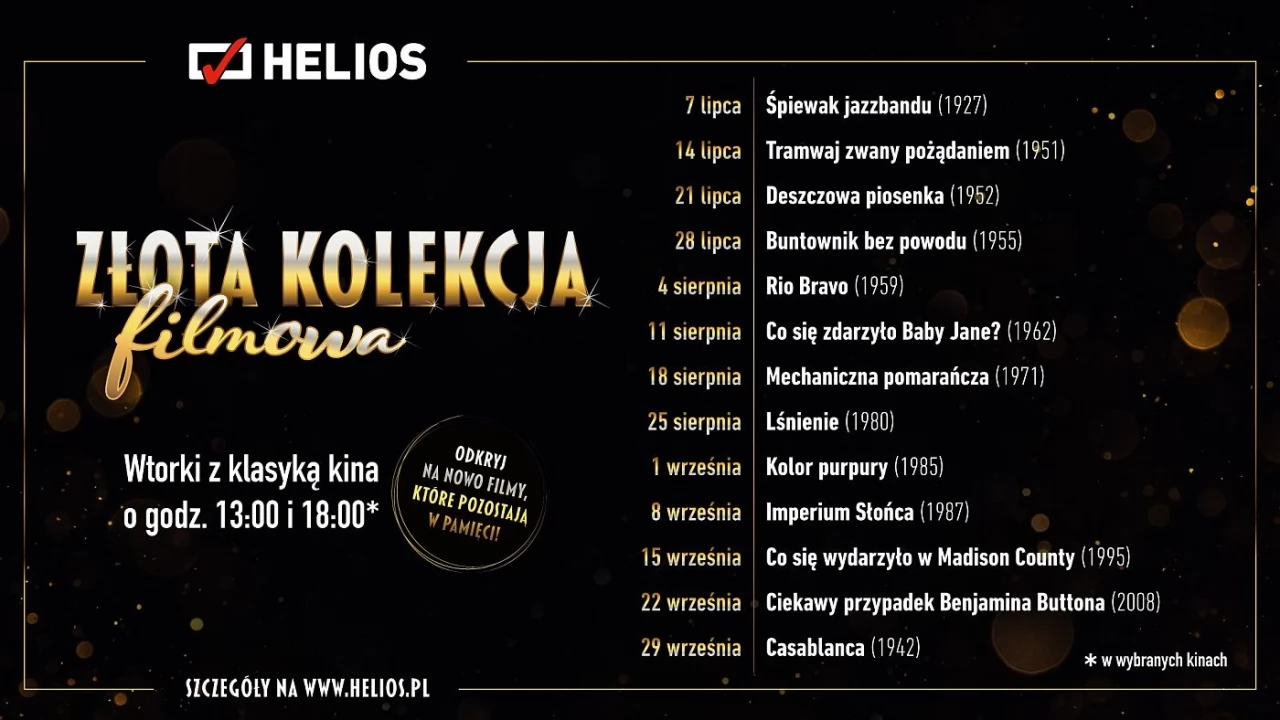 Złota Kolekcja Filmowa w Heliosie