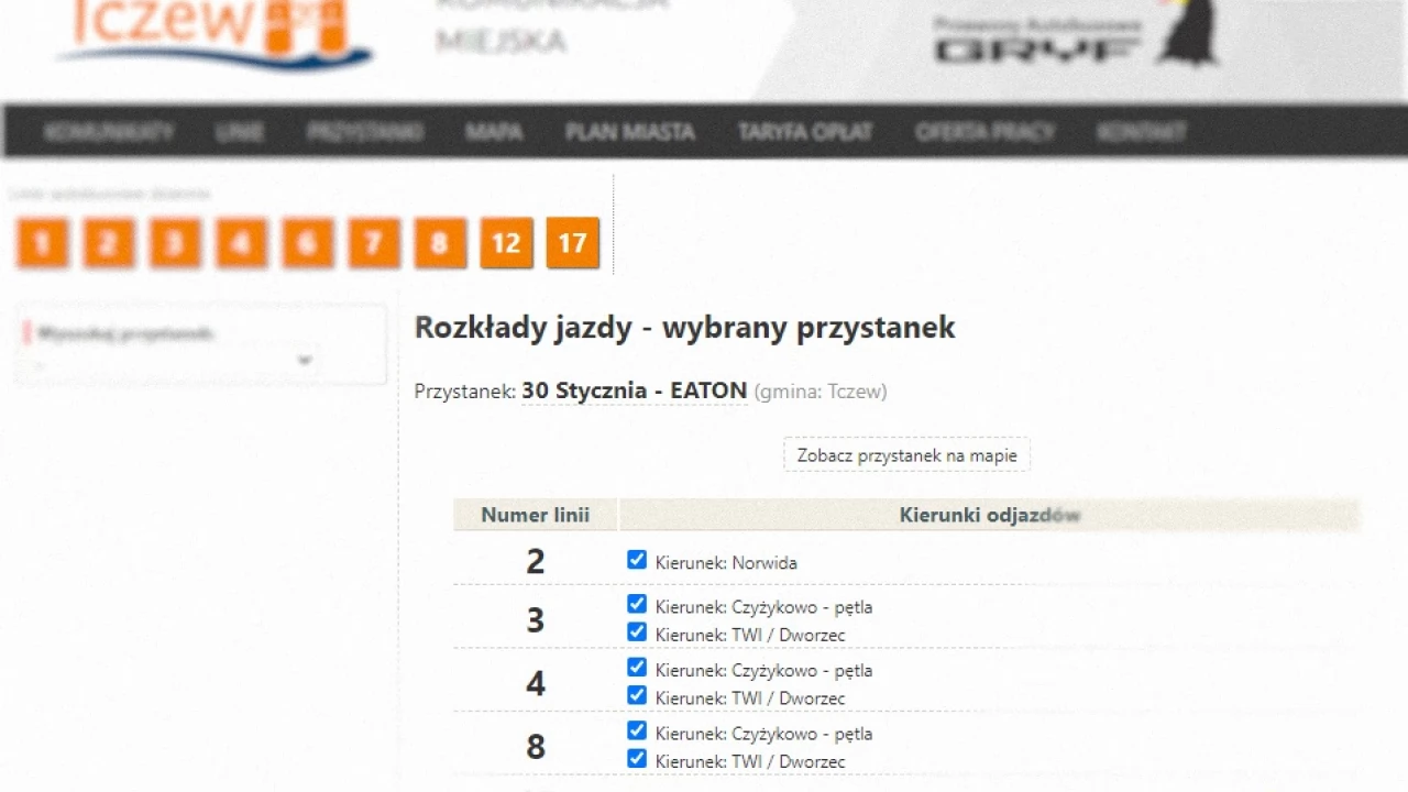 Zmiana rozkładu jazdy