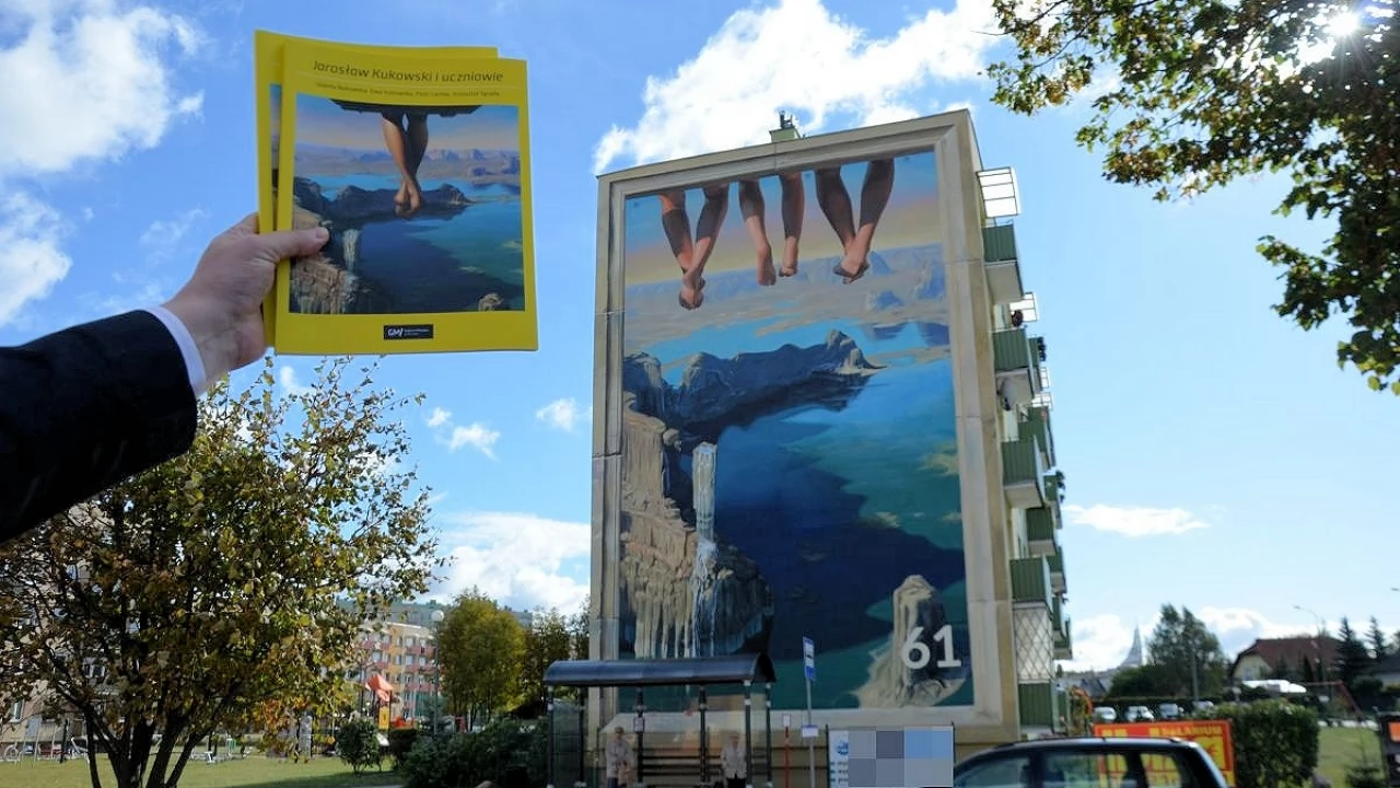 Znany jest na całym świecie - teraz powstał jego mural w rodzinnym mieście