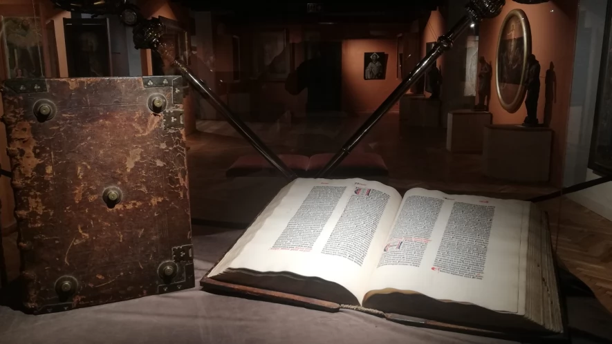 Znowu można oglądać Biblię Gutenberga