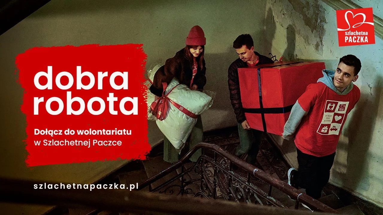 Zrób dobrą robotę - trwa rekrutacja do wolontariatu w Szlachetnej Paczce