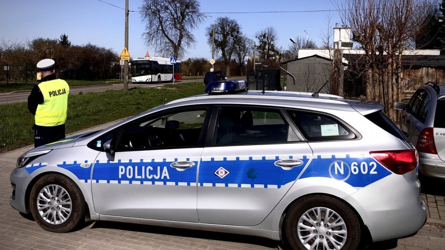Kierowcy noga z gazu! Wspólne działania malborskiej i tczewskiej policji