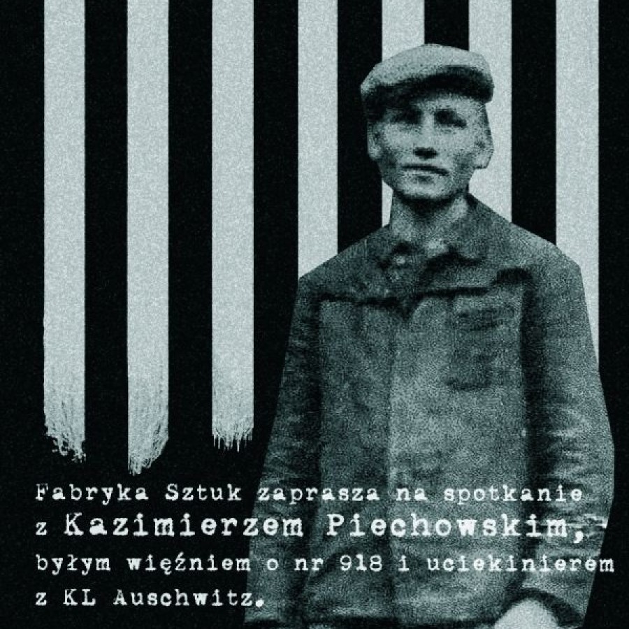 Spotkanie z  Kazimierzem Piechowskim - uciekinierem z KL Auschwitz 