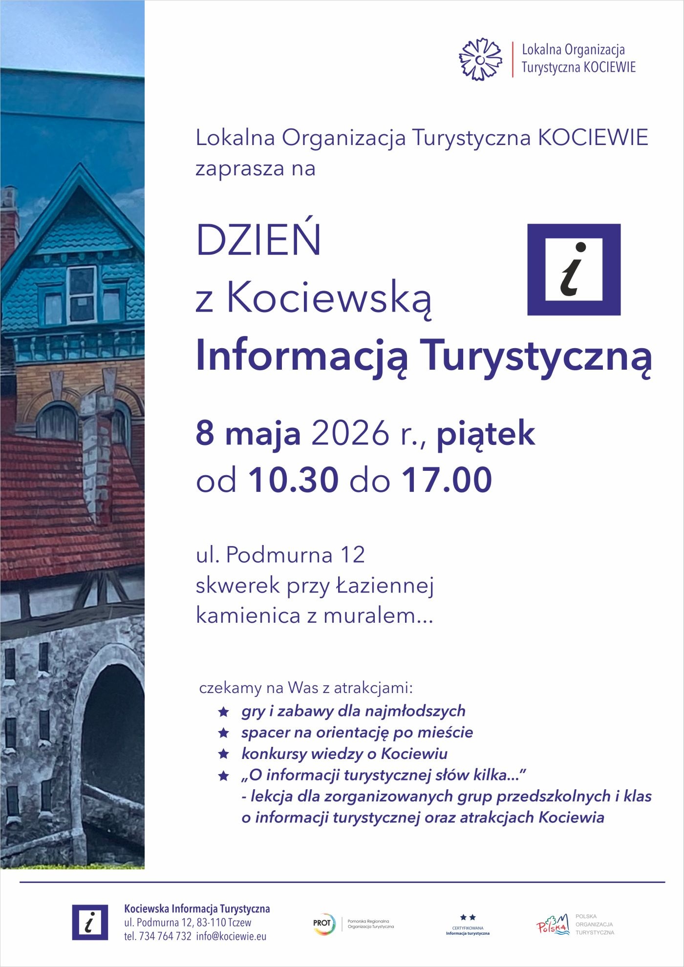 Rusza sezon turystyczny w Kociewskiej Informacji Turystycznej - Aktualności