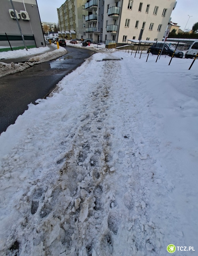 Odśnieżanie w Tczewie - bez propagandy - Tcz24