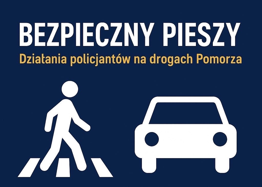 Bezpieczny pieszy. Policjanci prowadzą działania na drogach - Aktualności