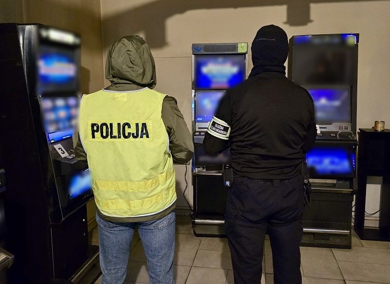 Ha*ardowy biznes przerwany - kilkanaście nielegalnych automatów w rękach służb - Aktualności
