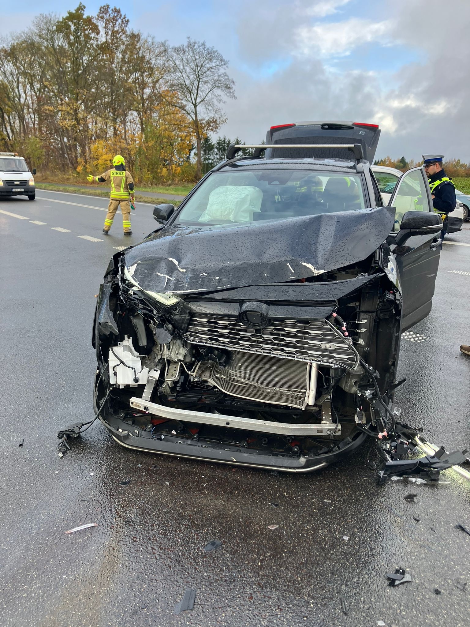 Tragiczny wypadek na DK22 w Bałdowie. Nie żyje jedna osoba - Aktualności
