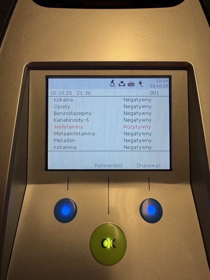 Zatrzymany po podejrzanej jeździe. Tester wykazał narkotyki, 34-latek stracił prawo jazdy - Aktualności