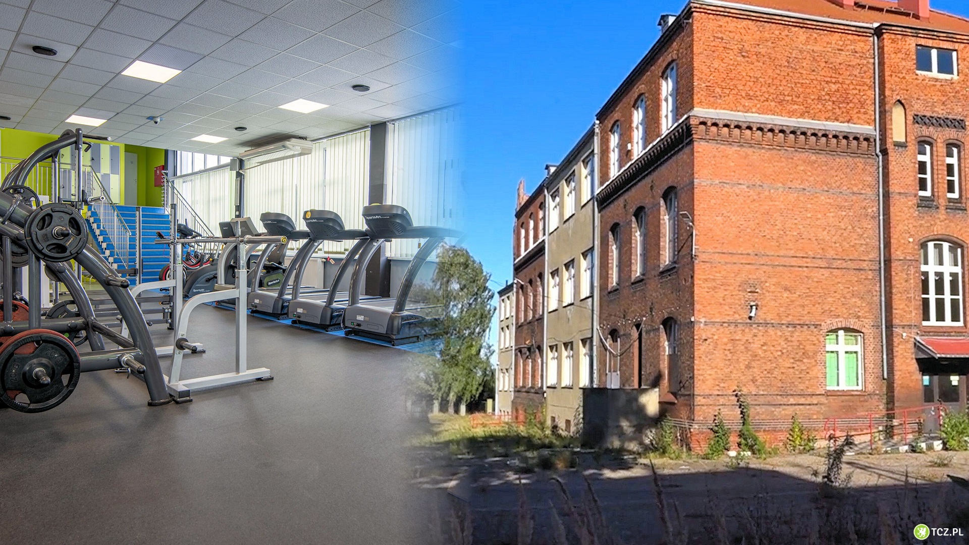 Remont TCSiR - siłownia i inne zajęcia sportowe będą odbywać się w dawnym gimnazjum - Aktualności