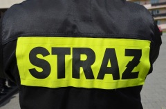 Pożar na targowisku w Pelplinie - Aktualności