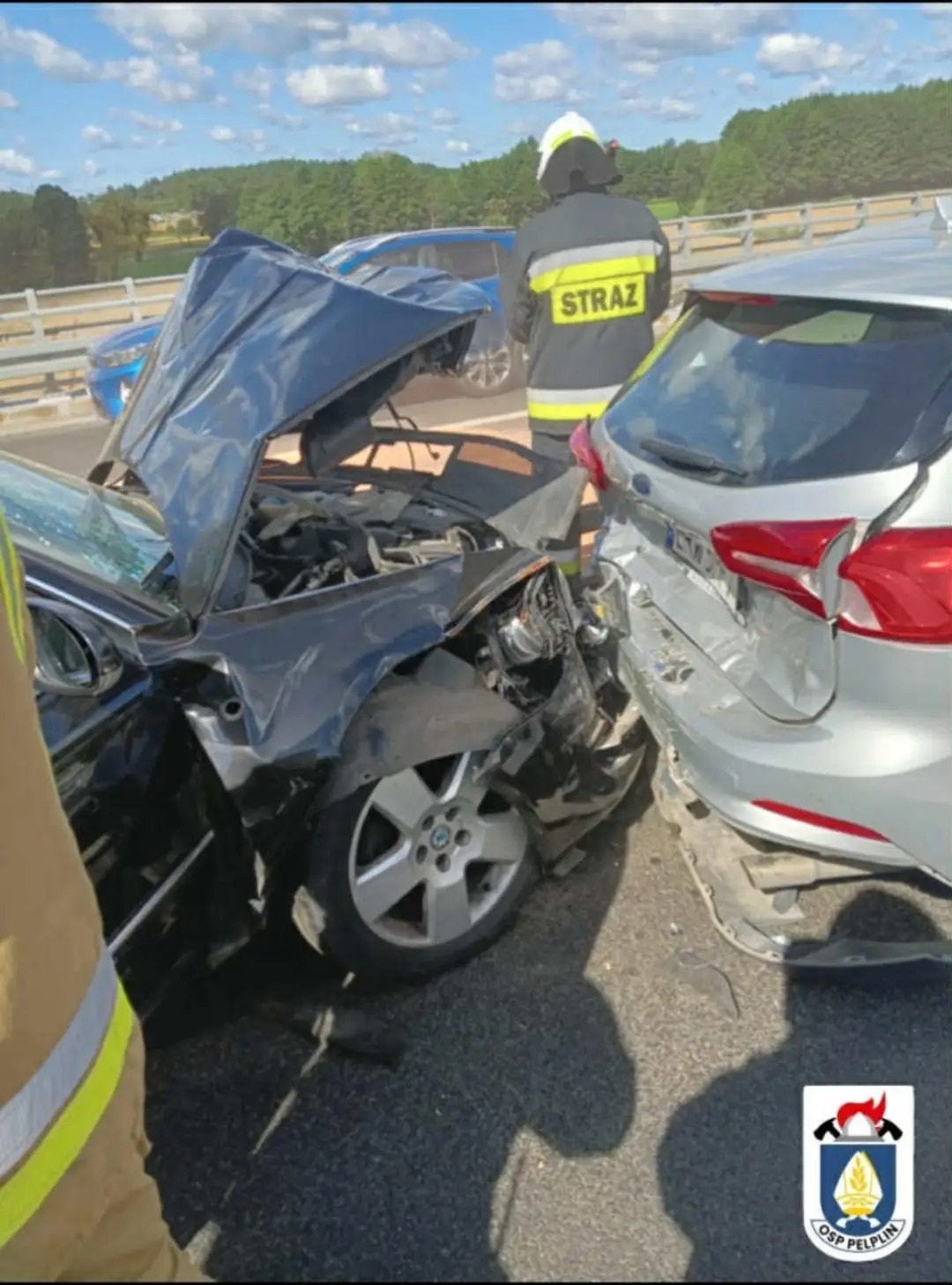 Trzy auta zderzyły się na A1 - Aktualności