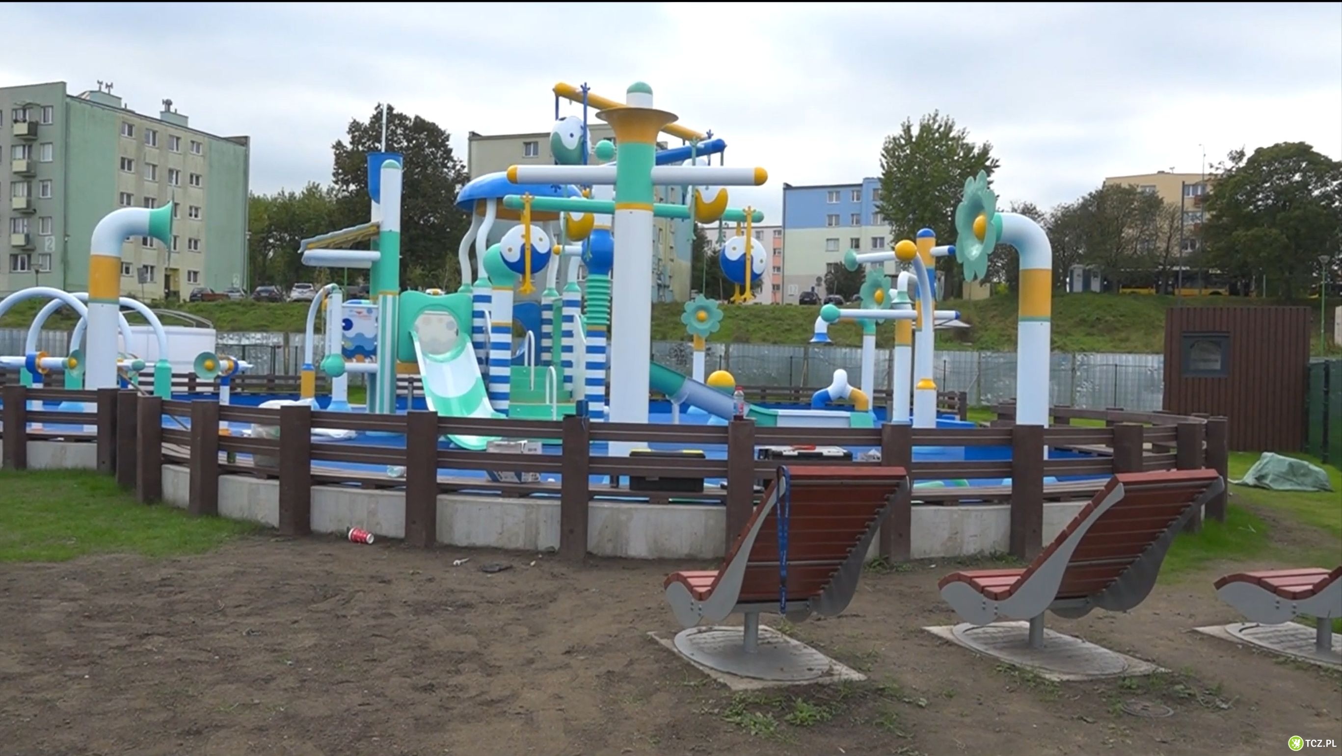 Plac wodny prawie gotowy - Aktualności