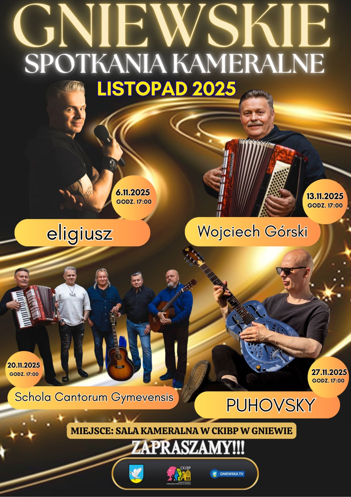 Listopad pełen muzyki i wystaw - Aktualności