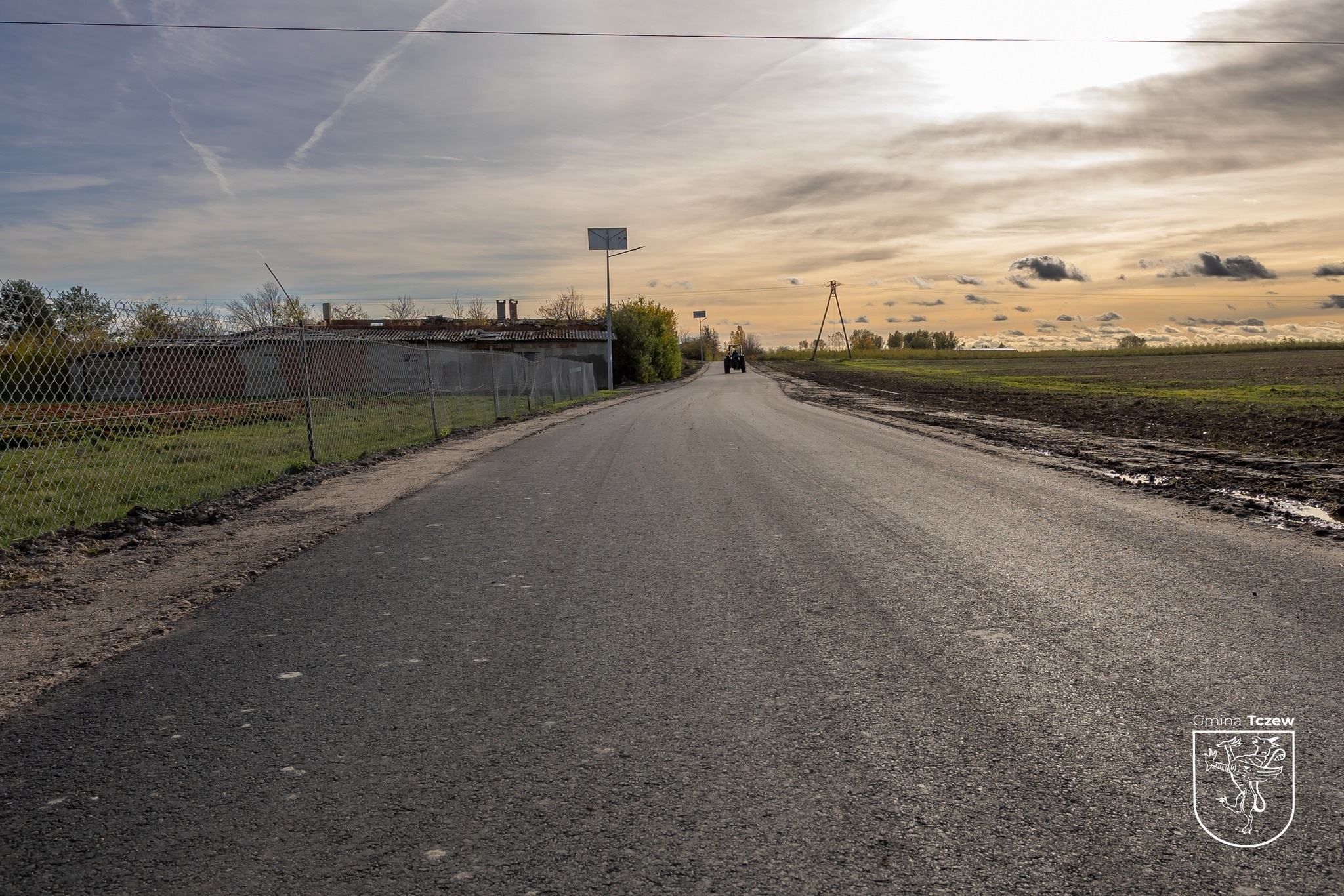 Droga w Maleninie gotowa - Aktualności