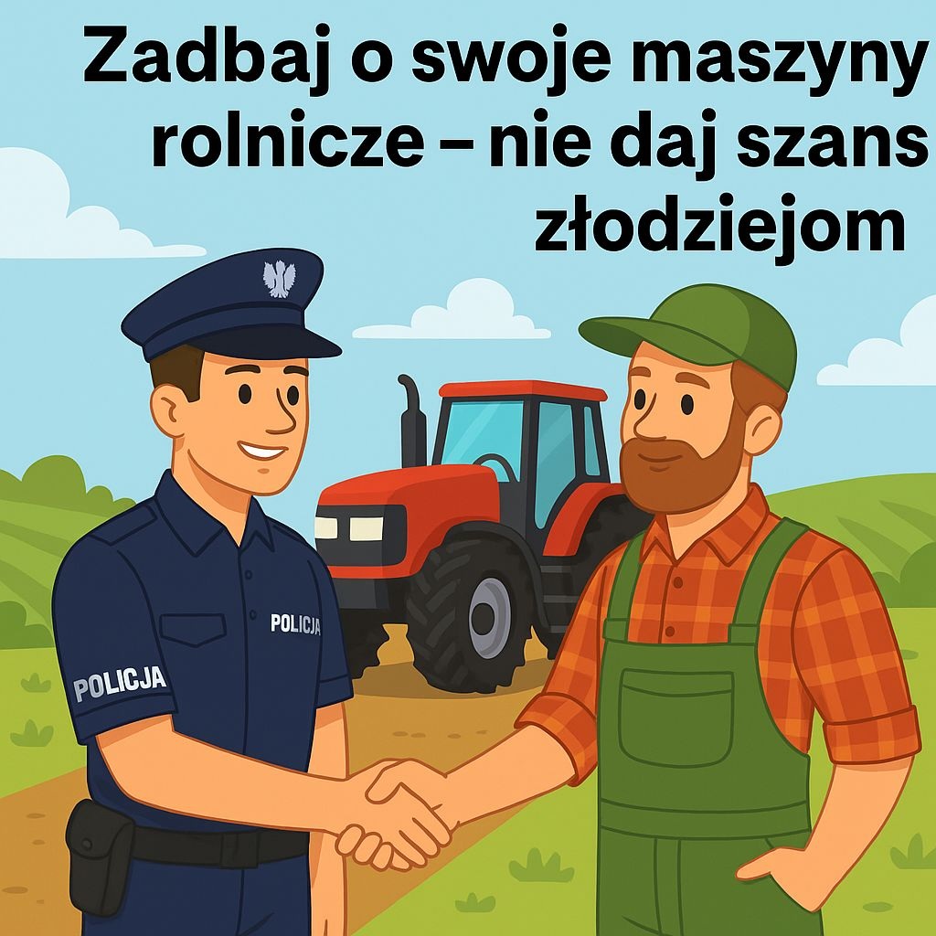 Zadbaj o swoje maszyny rolnicze - nie daj szans złodziejom - Aktualności