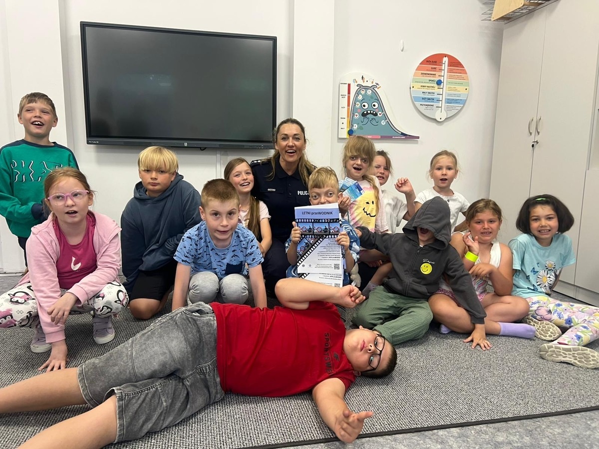 Półkoloniści z Esyfloresy dowiedzieli się, jak dbać o siebie latem - Aktualności