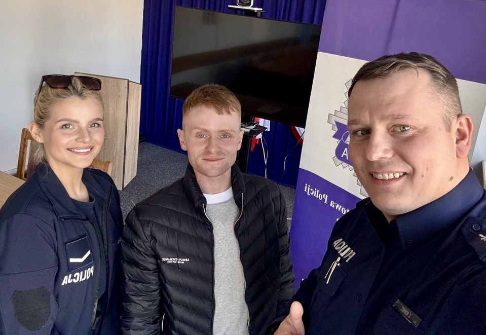 List, który dodaje skrzydeł - piękne podziękowania dla tczewskich policjantów - Aktualności