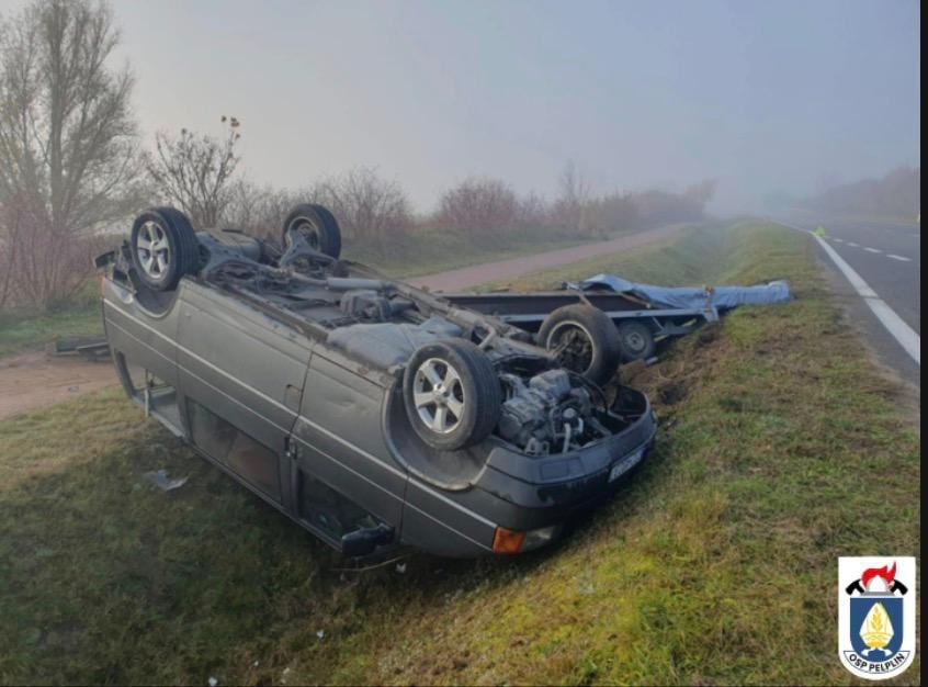 Dachowanie na obwodnicy Pelplina - Aktualności