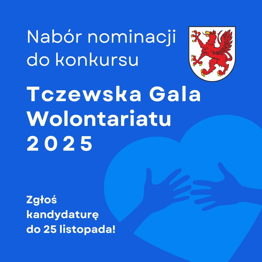 Zgłoszenia kandydatur do tczewskich Nagród Wolontariatu za 2025 rok - Aktualności