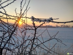 To będzie mroźna noc. choćby -17°C - Aktualności