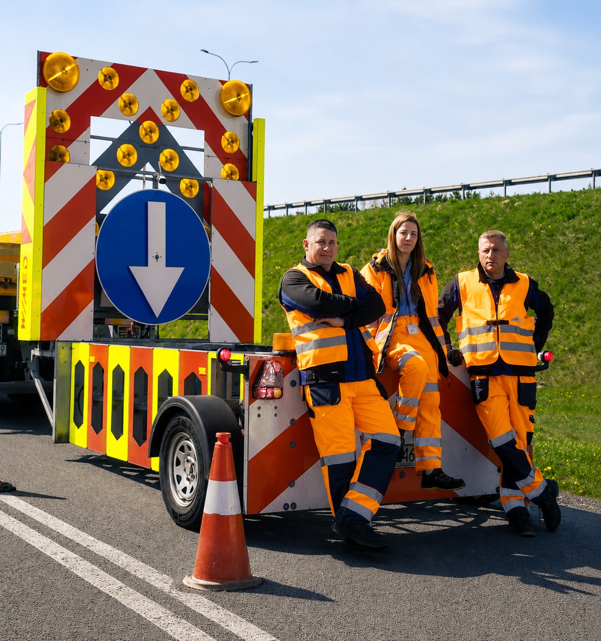 To Twoi ludzie. Pracują dla Ciebie. Kampania bezpieczeństwa na A1 - Aktualności