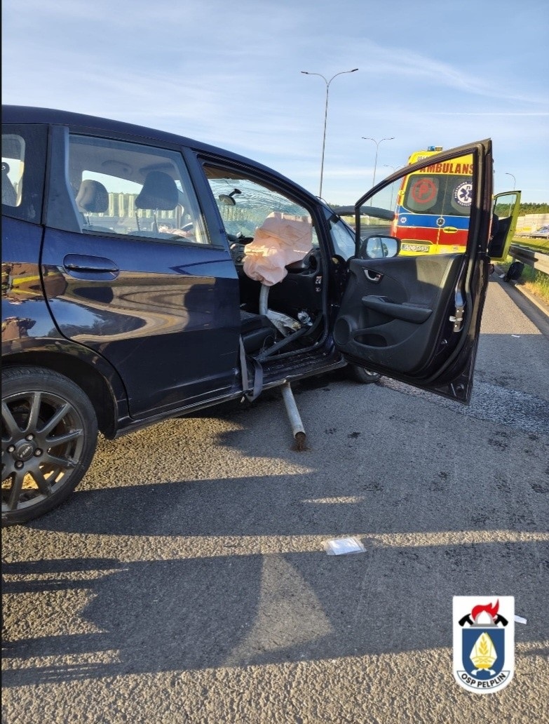 Wypadek na A1. Jedna osoba ranna - Aktualności
