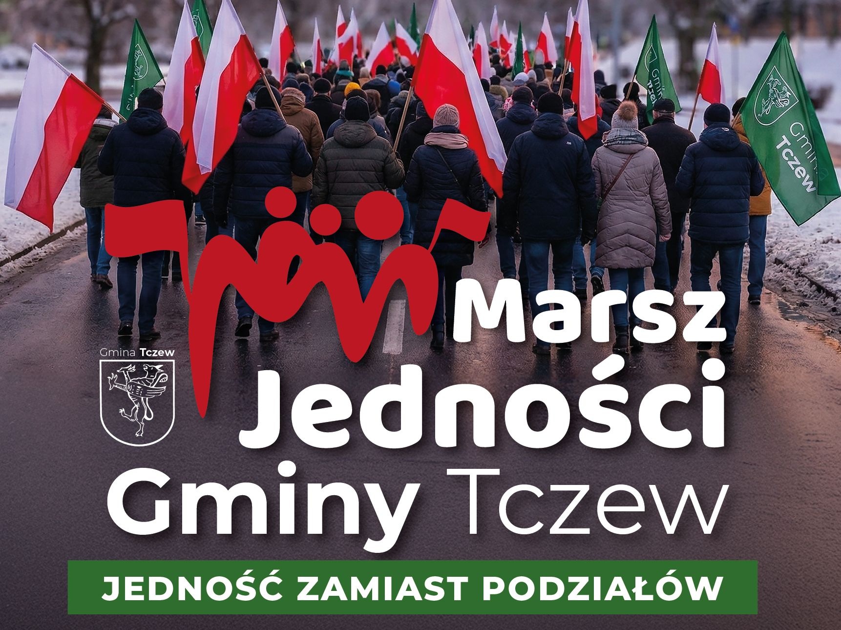 Marsz Jedności Gminy Tczew - zmiana tras autobusów, informacje praktyczne - Aktualności