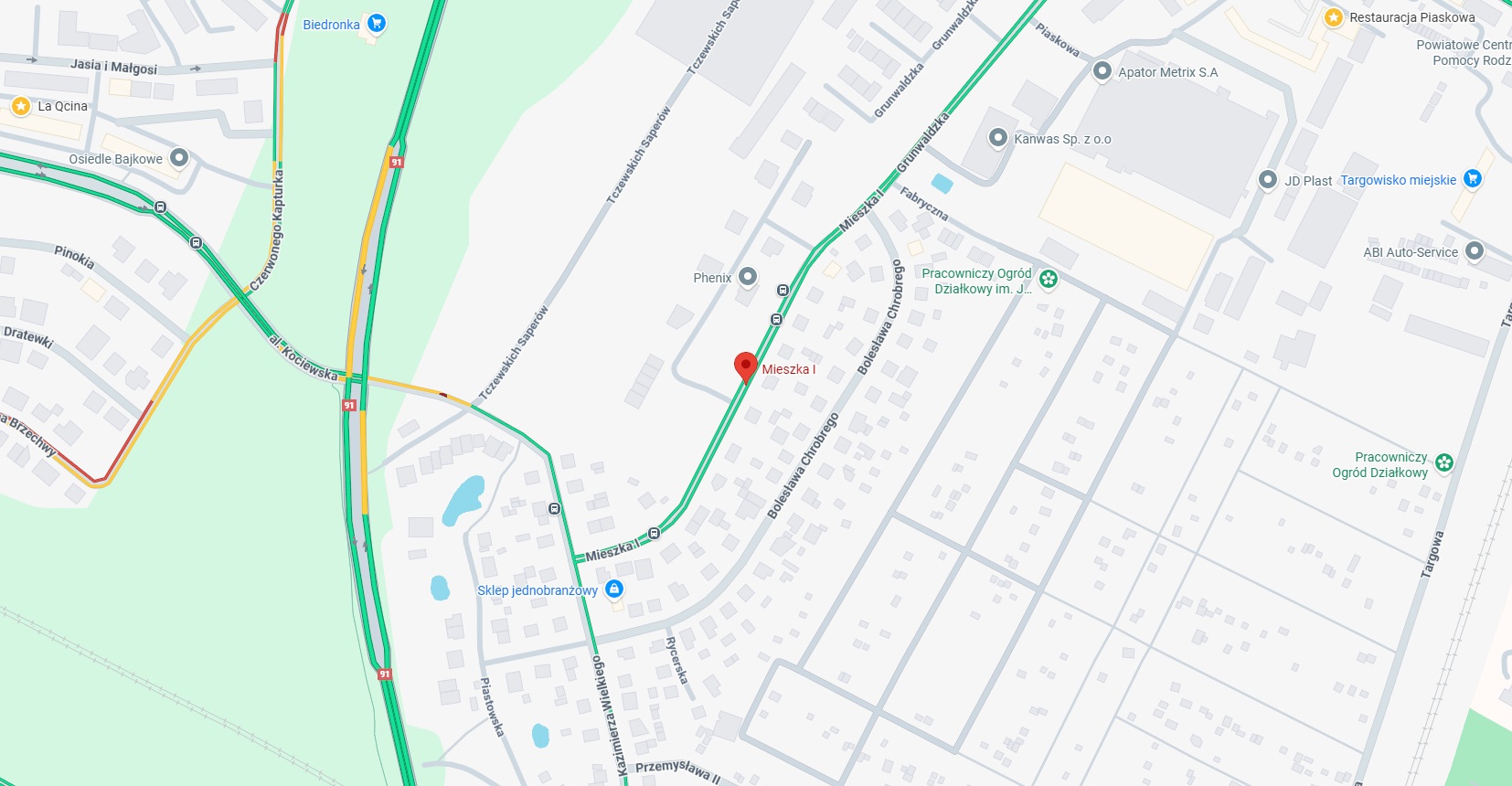 Zmiana organizacji ruchu na Mieszka I - rusza remont - Aktualności