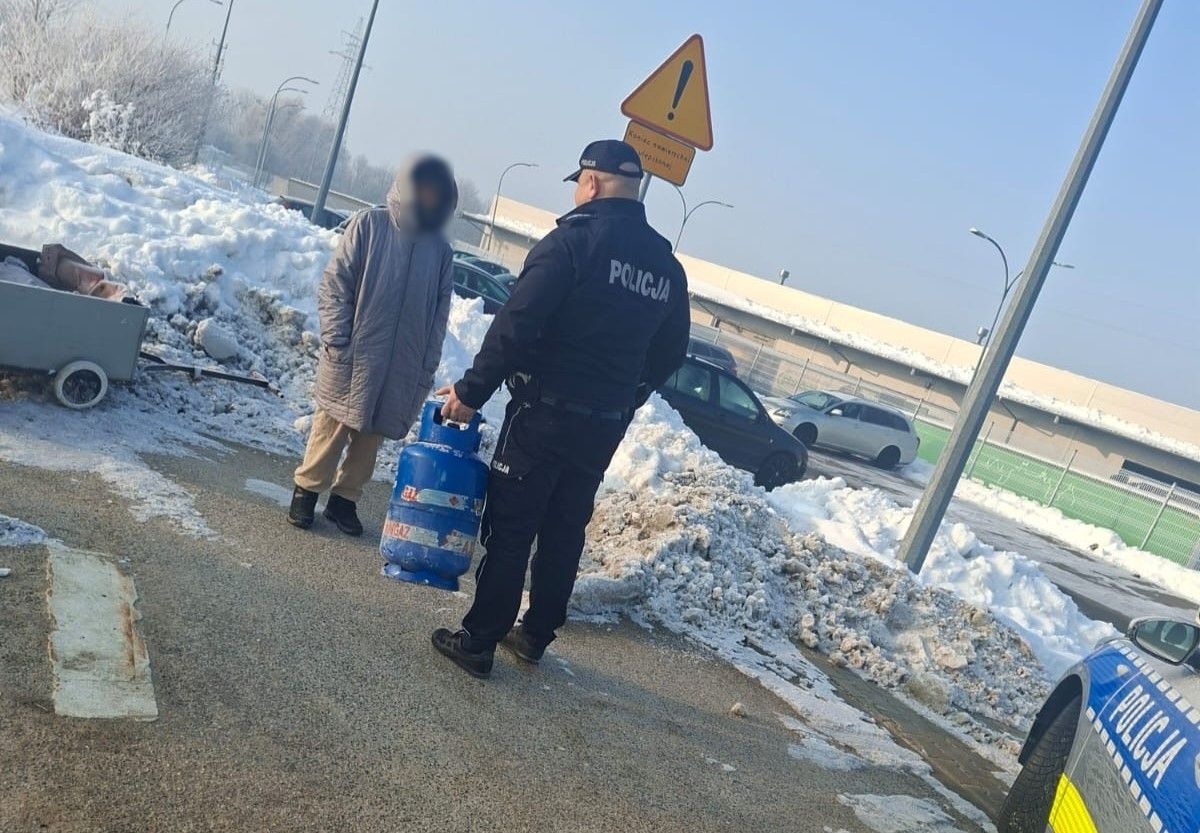 Potrzebowali butli z gazem, aby się ogrzać - Aktualności