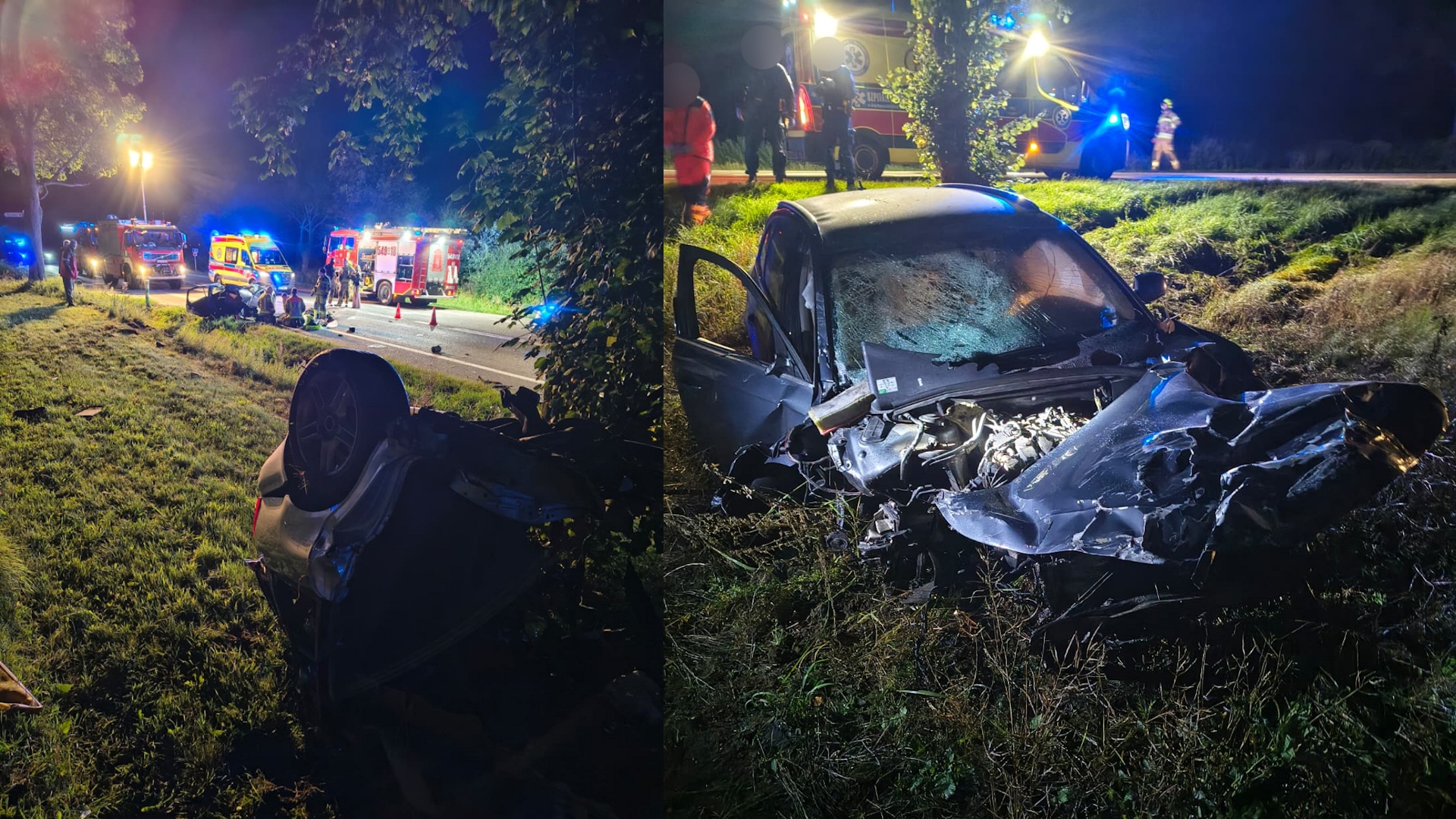 Tragedia pod Tczewem. Dwie osoby nie żyją, a pięć zostało rannych - Aktualności