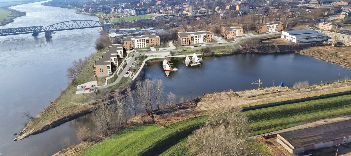 Blisko 300 mieszkań w nowych blokach nad Wisłą? Inwestor wystąpił do radnych - Aktualności