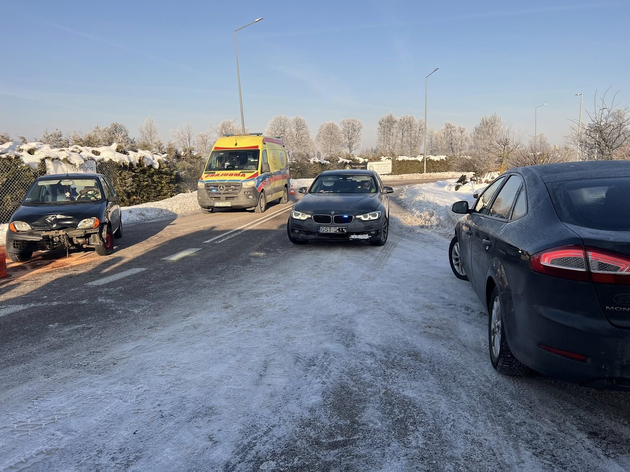 Wypadek w Subkowach i dwa pożary na Czyżykowskiej - Aktualności
