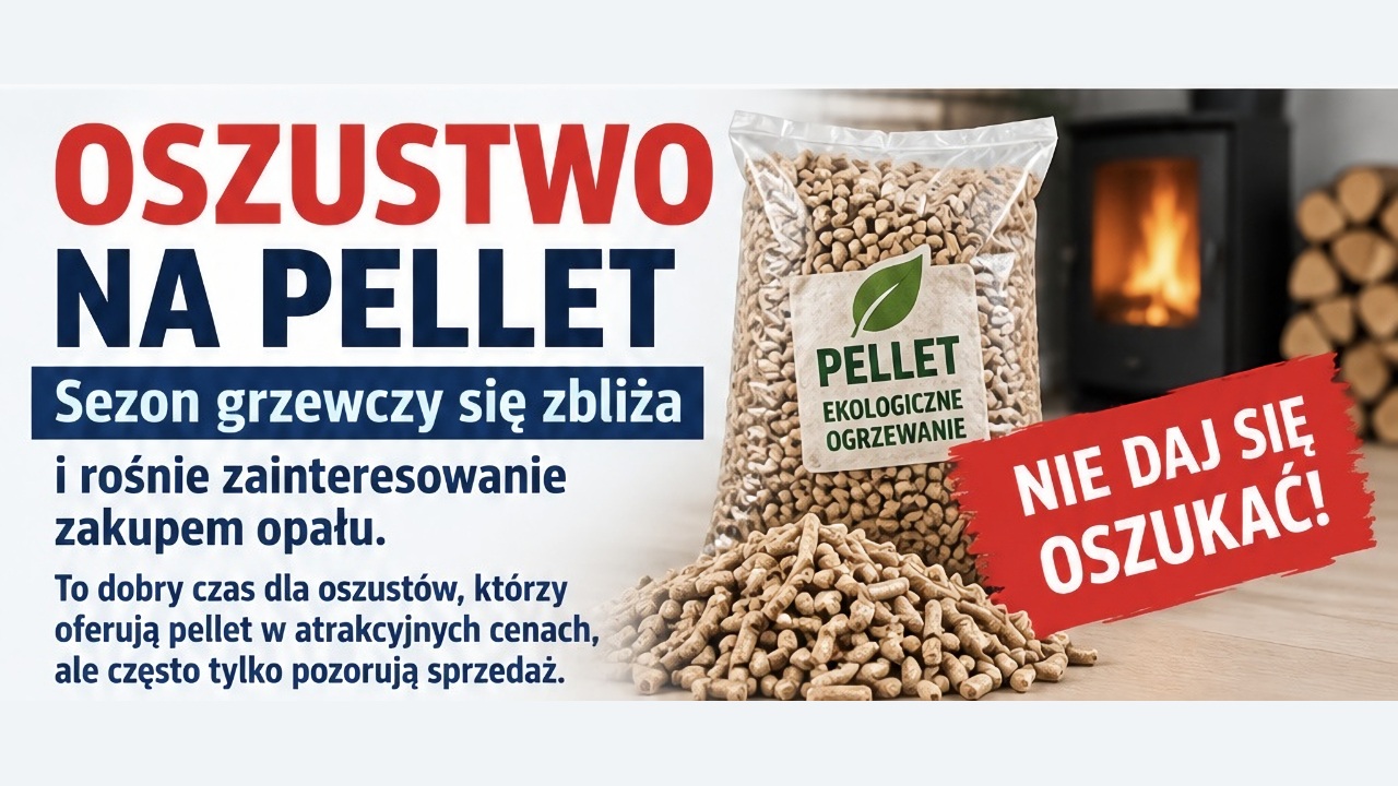 Kupiła pellet przez Internet. Straciła ponad 2 tysiące złotych - Aktualności