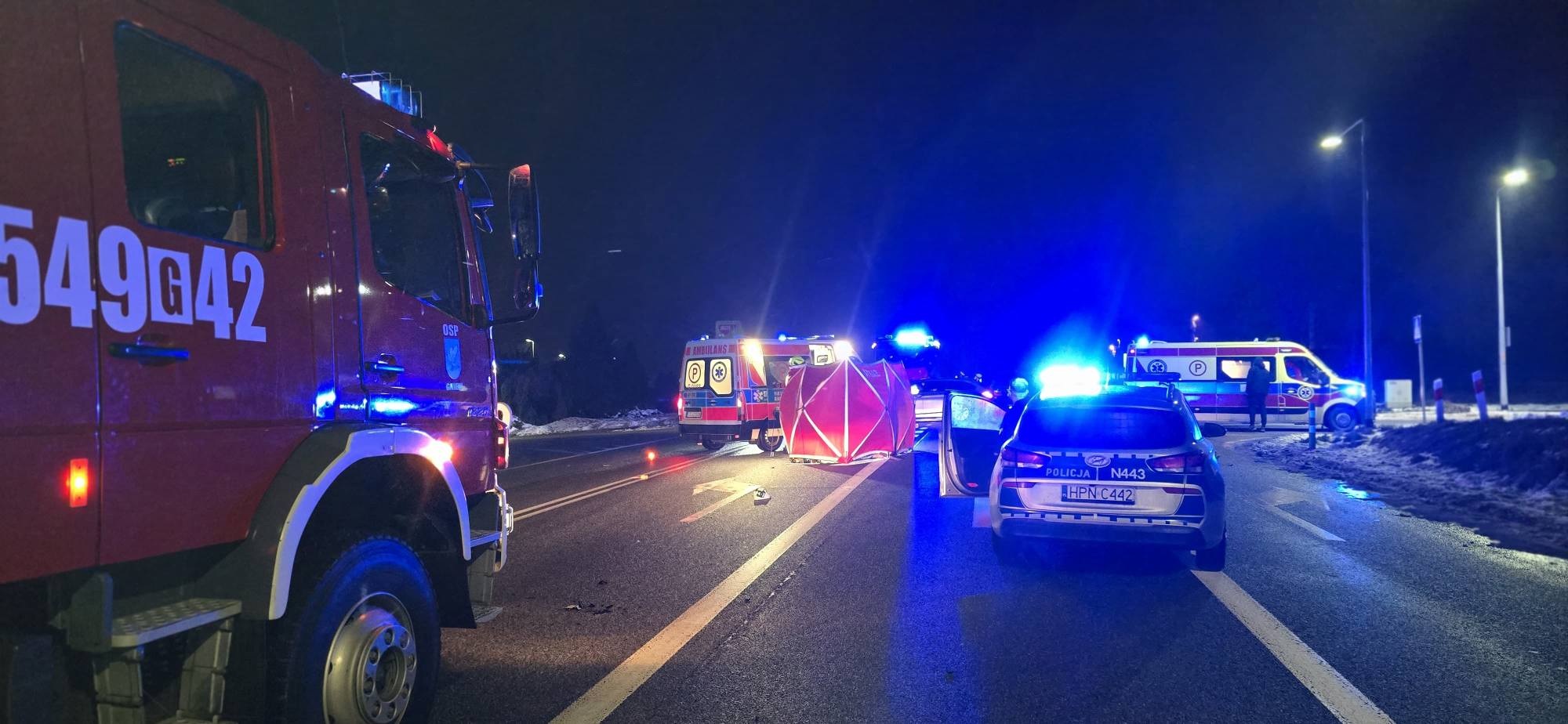 Tragedia na 91. Nie żyje mężczyzna - Aktualności