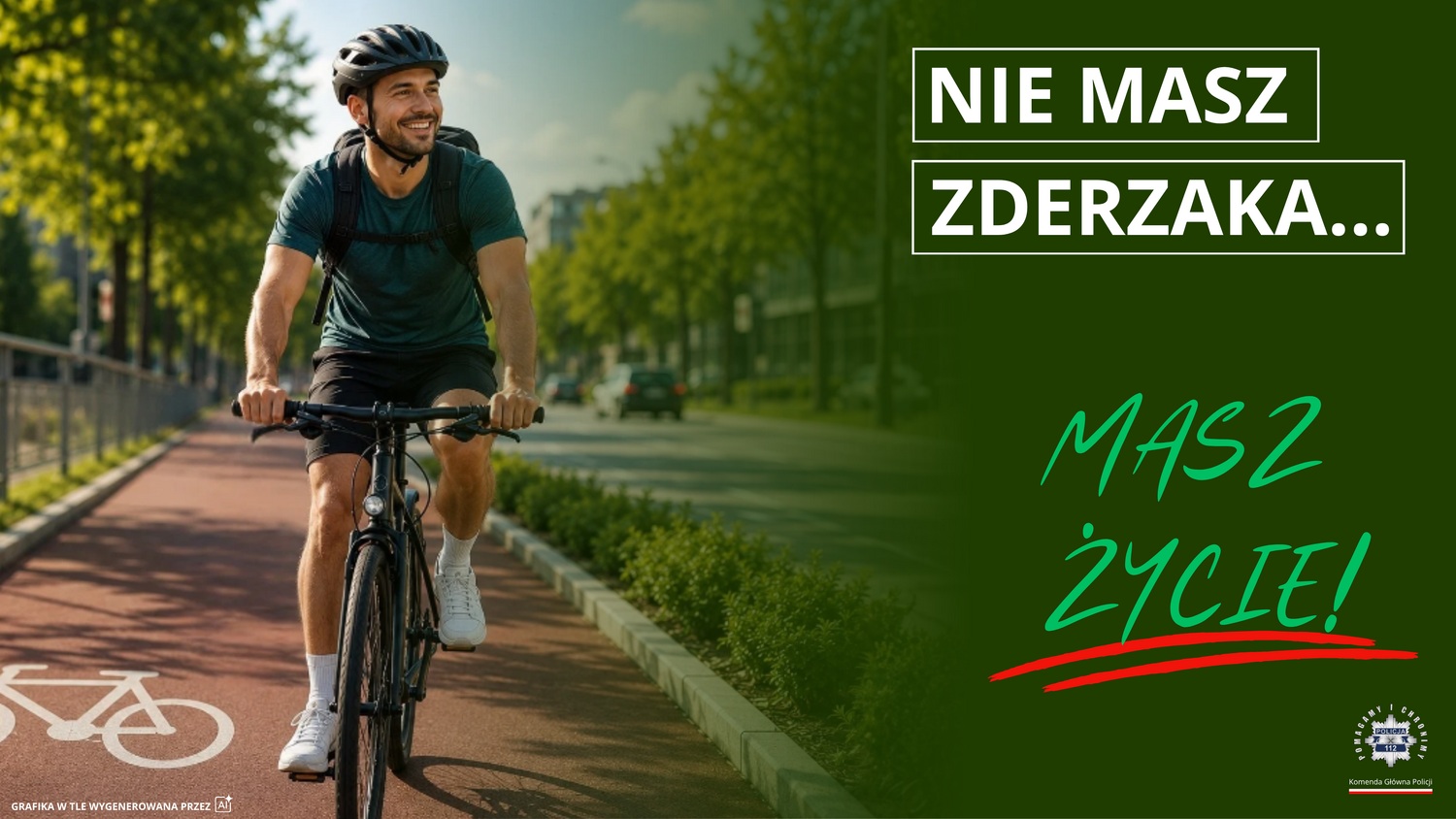 Rowerzysto - nie masz zderzaka... ale masz życie! - Aktualności