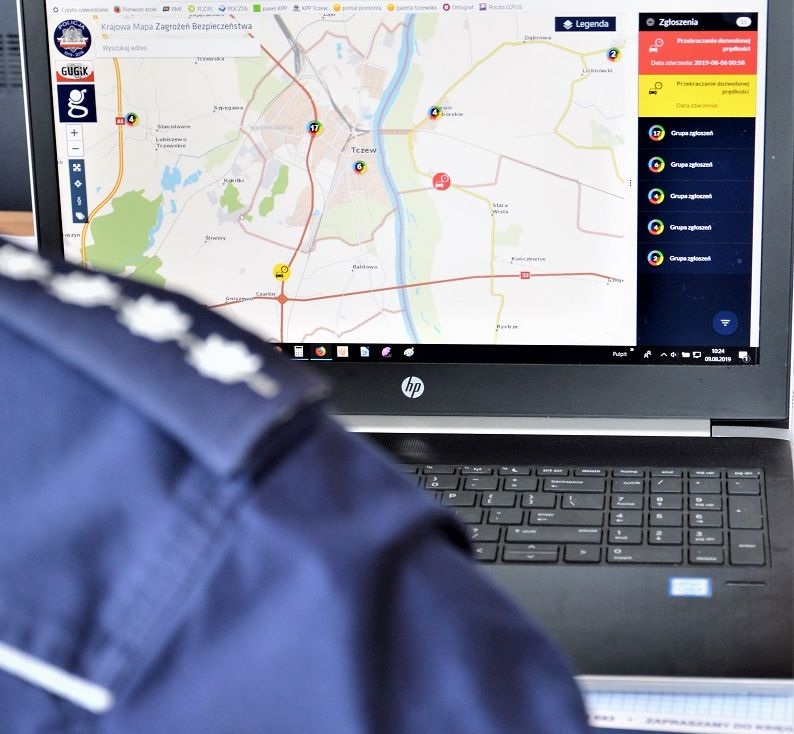 Krajowa Mapa Zagrożeń. Mieszkańcy najczęściej zgłaszają parkowanie - Aktualności