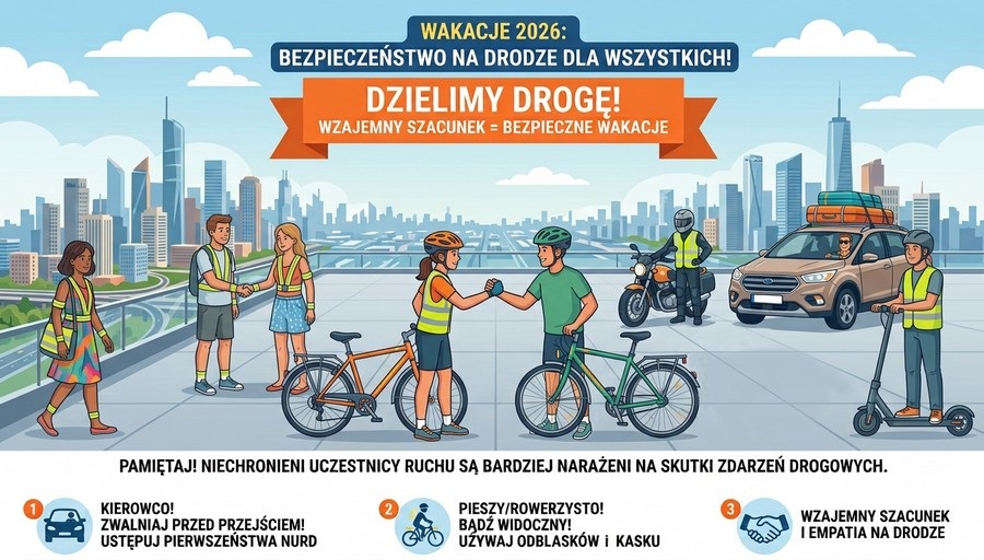 Uwaga i szacunek na drodze ratują życie - Aktualności