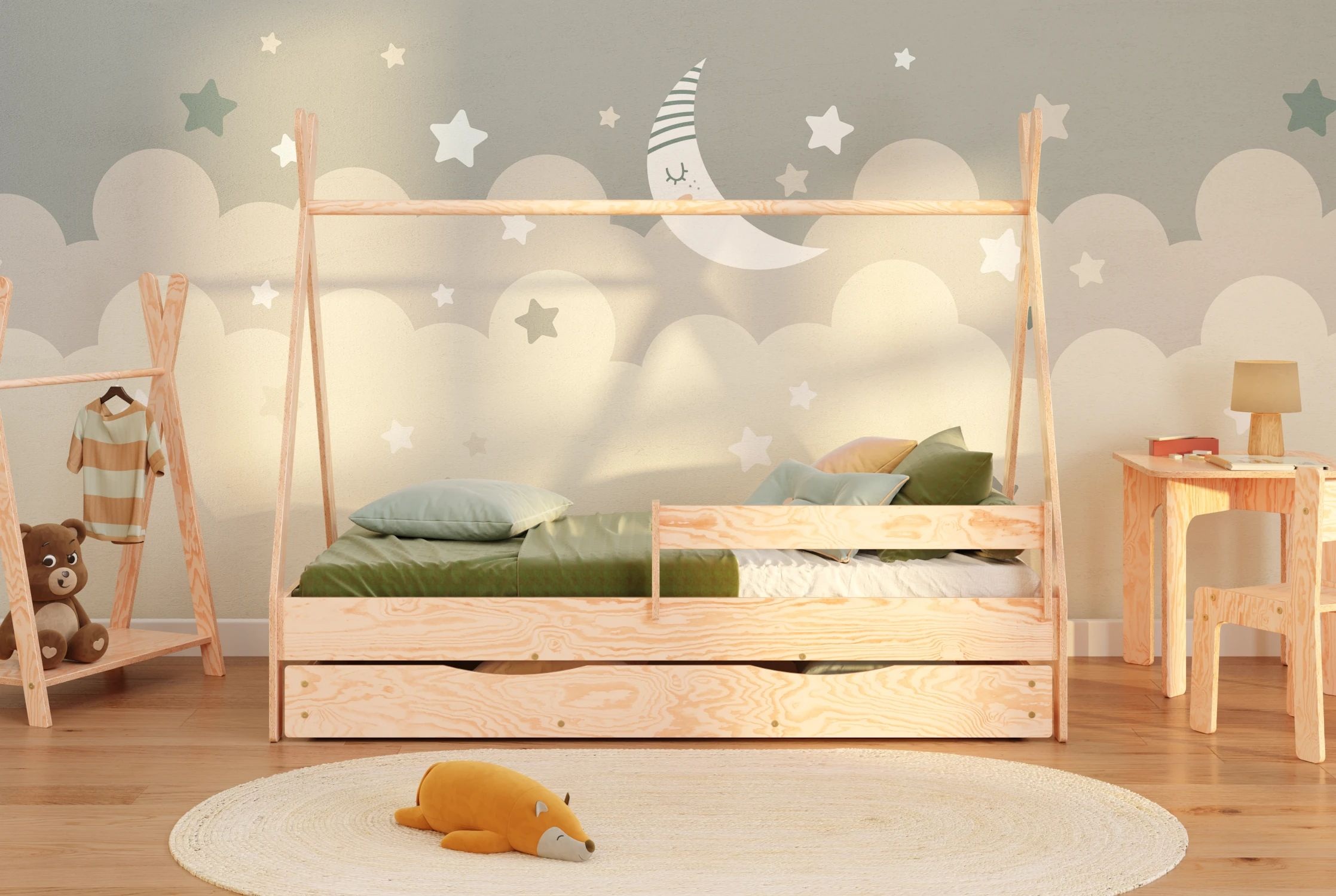 Łóżeczko domek - dlaczego warto wybrać ten model do pokoju dziecka? - Aktualności