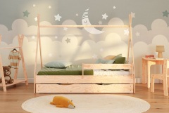 Łóżeczko domek - dlaczego warto wybrać ten model do pokoju dziecka? - Aktualności