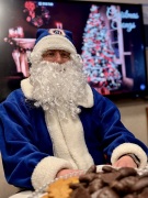 Policyjny Niebieski Mikołaj odwiedził rodziny w potrzebie - Aktualności